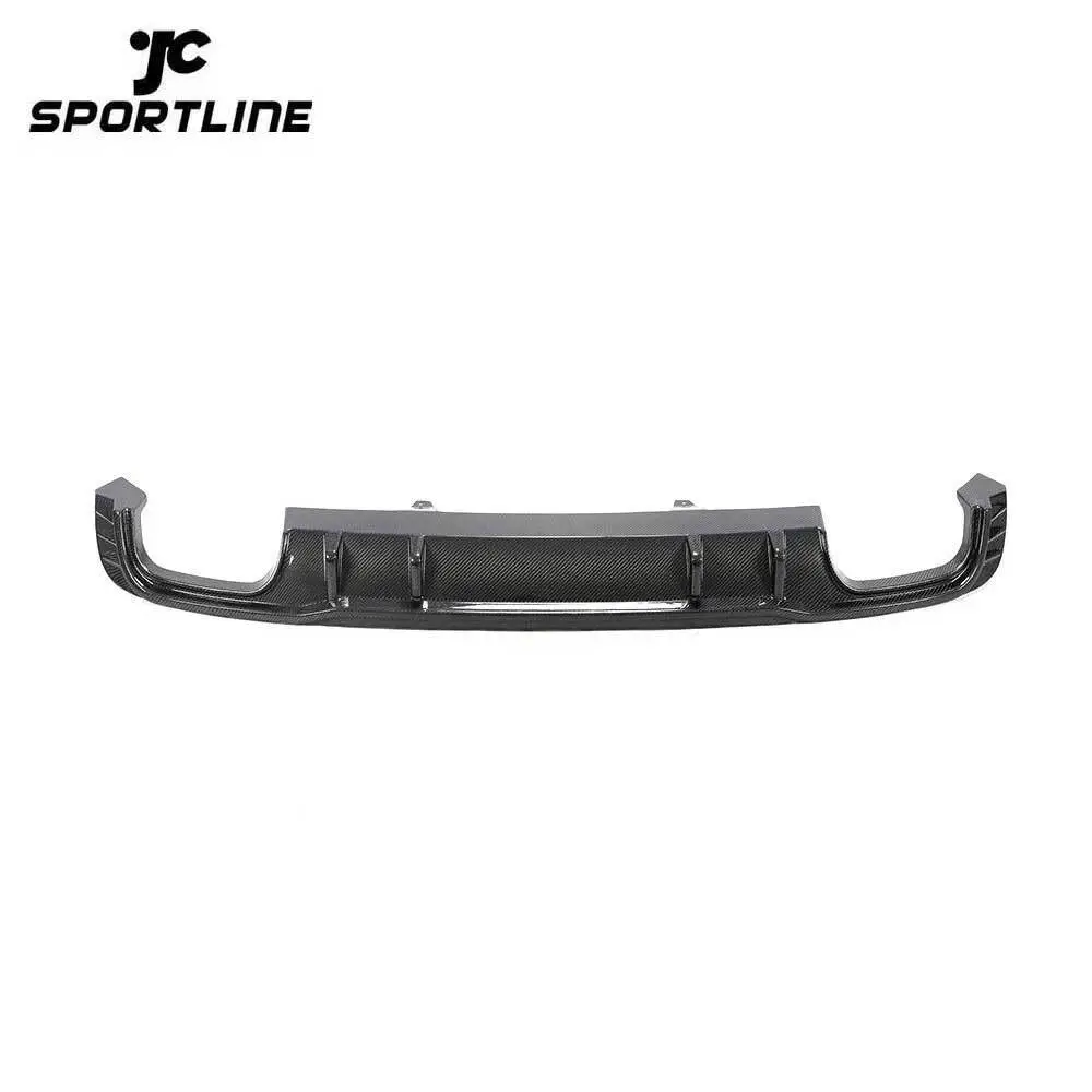 ML-YBX087 Carbon Fiber S4 Rear Diffuser Lip for Audi S4 B9 A4 Sline Sport 2018 2019 1