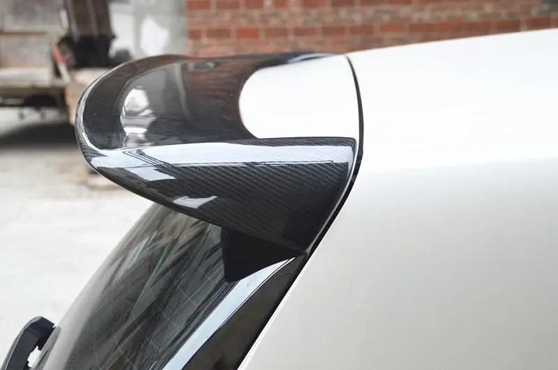 JC-WSM016 For Volkswagen VW Golf 6 MK6 Base Hatchback 10-13 Carbon Fiber Rear Roof Spoiler Window Wing Lip 1