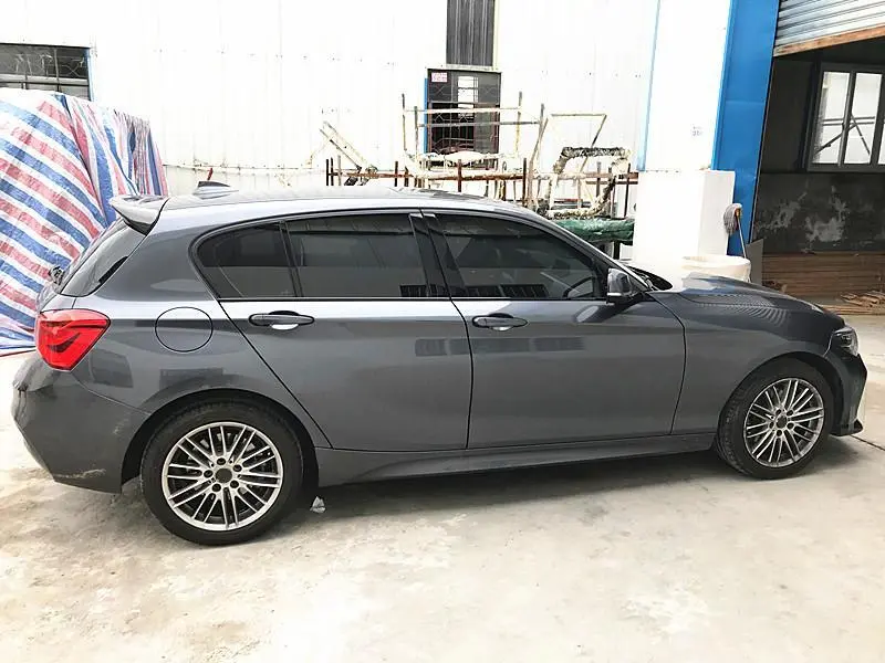 JC-WSM054  For BMW F20 F21 Hatchback 3-Door 5-Door 12-19 Carbon Fiber Rear Roof Spoiler Window Wing Lip 1