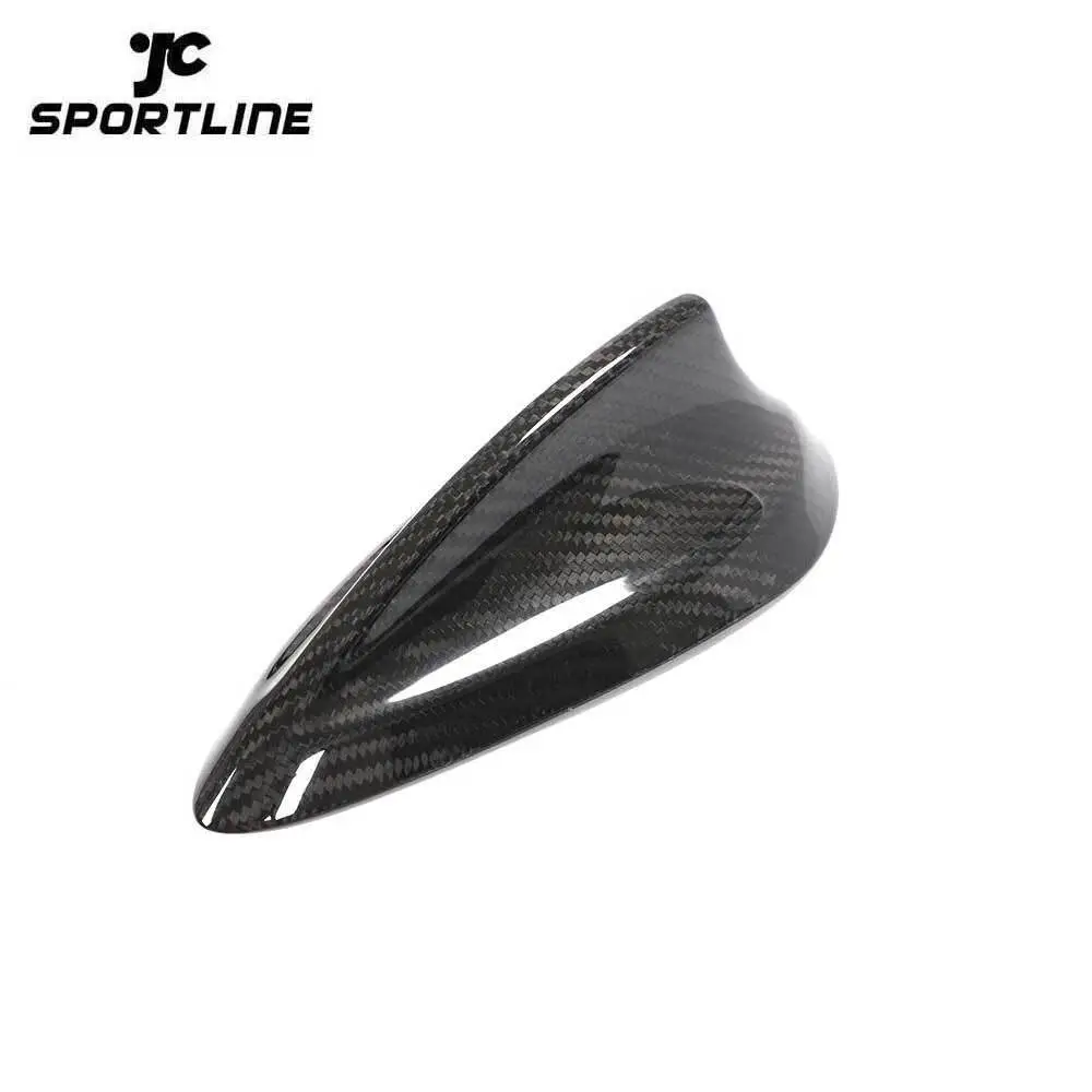 ML-YBX125 Universal Dry Carbon Fiber Shark Fin Antenna Cover for BMW F80 F82 M3 M4 F87 M2 G30 F10 F30 F16 G29 1