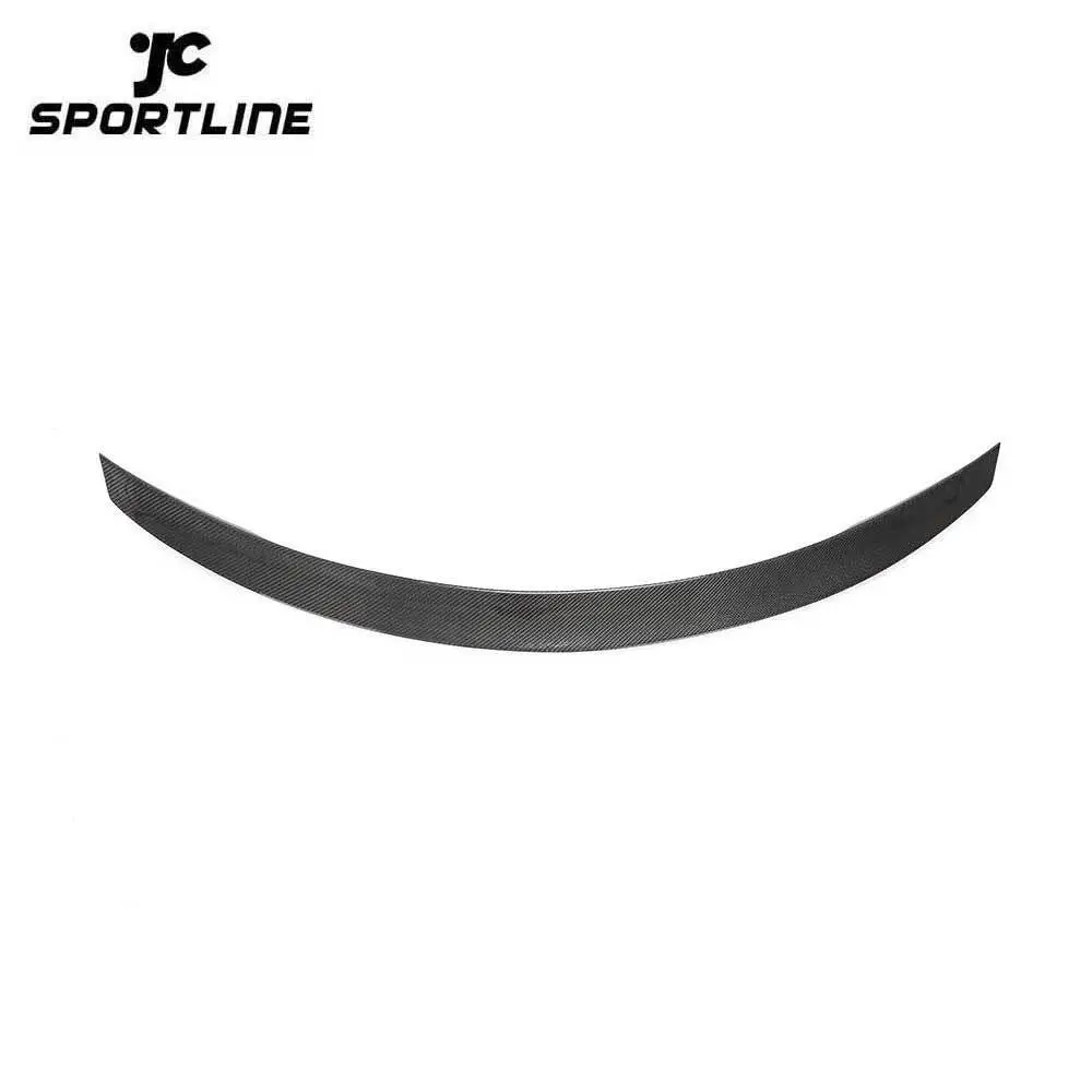 JC-WSM364 Carbon Fiber Rear Trunk Spoiler Wing For Benz W205 C180 C200 C250 C300 2015-2020 1