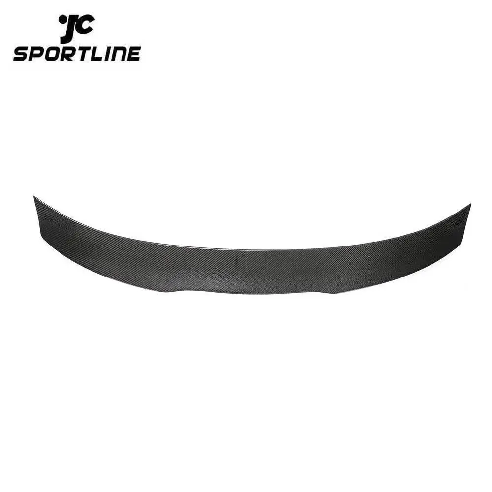 JC-WSM071 For Audi A3/A3-Sline Saloon 2014-2019 Carbon Fiber Rear Trunk Spoiler Lid Wing 1