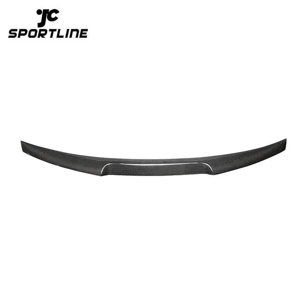 JC-SM015 Carbon Fiber Car Rear Trunk Spoiler Wing for Audi A5 S Line S5 Hatchback 4-Door 2017-2020 1
