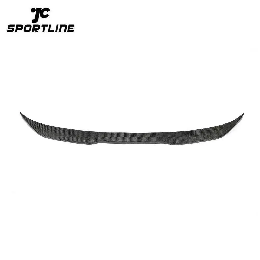 JC-SM004 Carbon Fiber Car Rear Trunk Spoiler Wing for BMW 5 Series G30 530i 540i F90 M5 Sedan 4-Door 2017 2018 2019 1