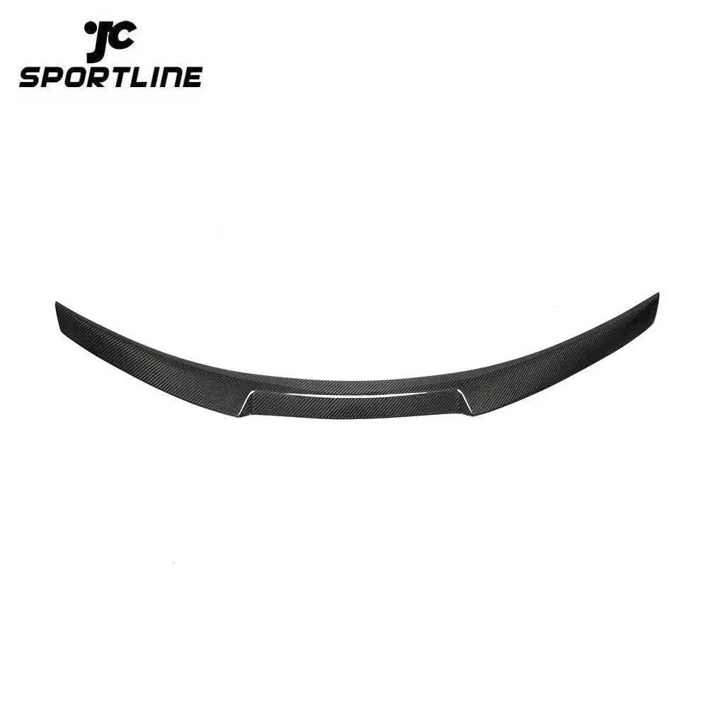 JC-PF002 Carbon Fiber Rear Trunk Spoiler Boot Lip Wing Spoiler For Infiniti Q50 2014 - 2018 1