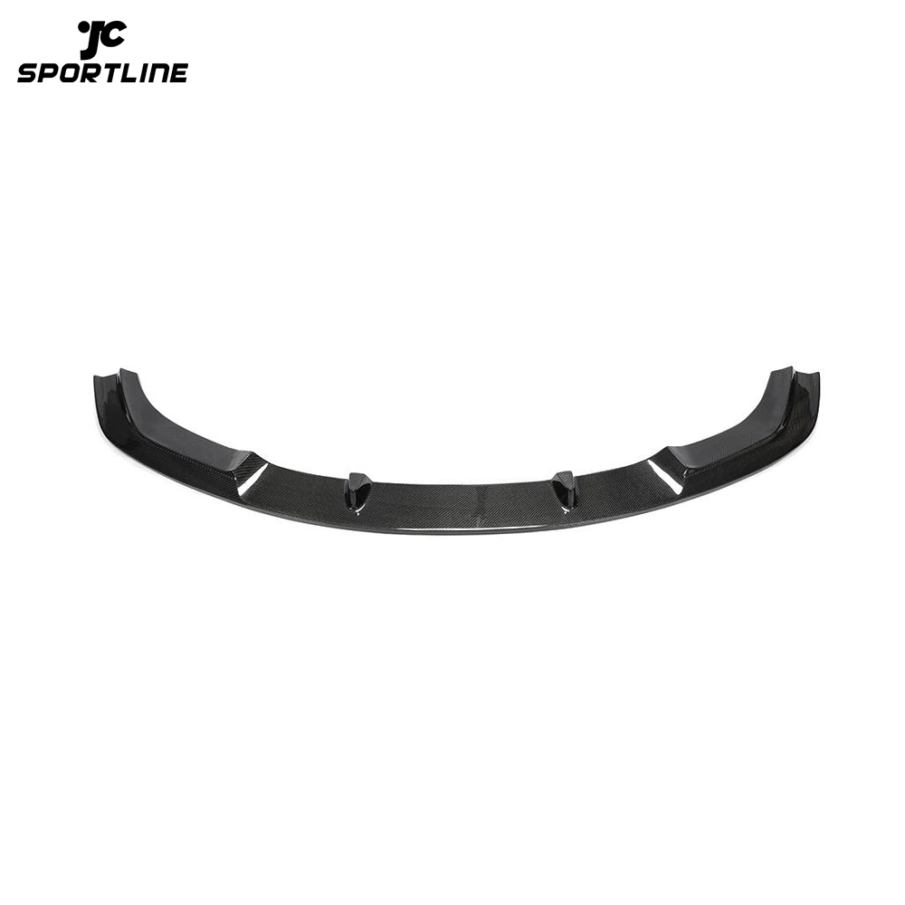 JC-WSM093  Carbon Fiber Front Bumper Lip Spoiler Gloss Black Fit For BMW M2 Coupe 2016-2018 1