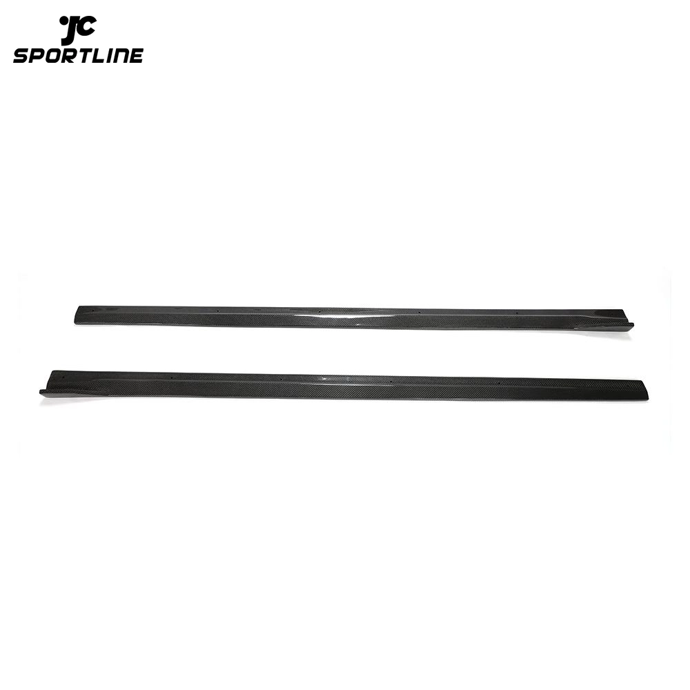 JC-WSM095 Carbon Fiber F87 M2C Side Skirts Winglet for BMW M2 Competition F87 M2 Coupe 2016-2020 1
