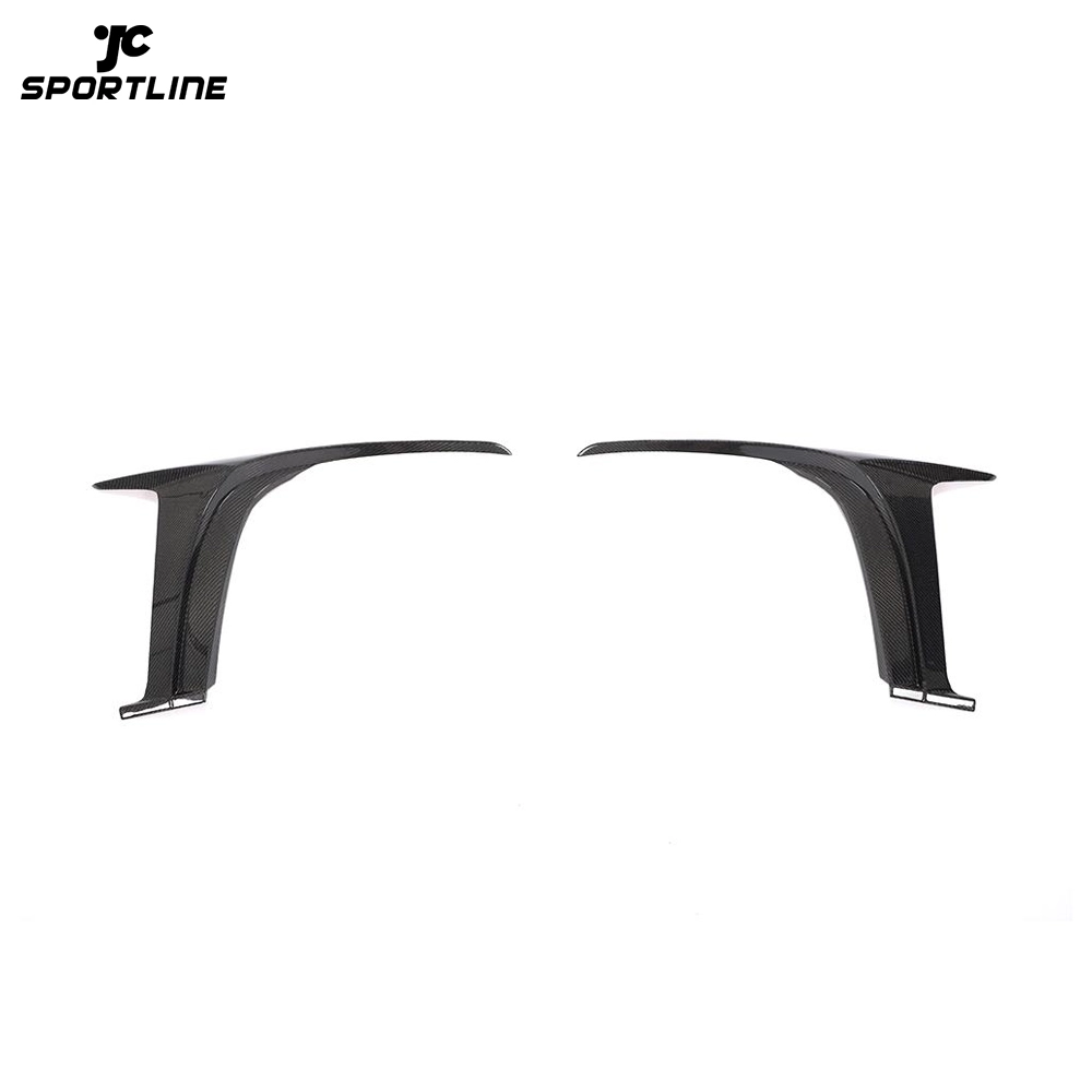 ML-ZDH153 Modify Luxury F-Type Carbon Fiber Front Car Bumper Fins for Jaguar SVR 2-Door 2018-2019 1
