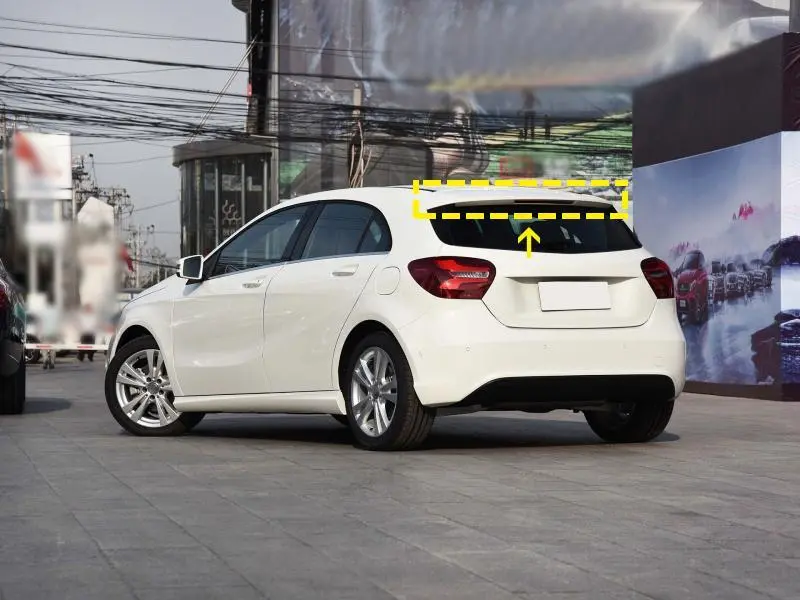ML-ZDH090  Rear Wing Spoiler Carbon Fiber for Mercedes Benz A250 AMG Hatchback 4-Door 2013-2018 1