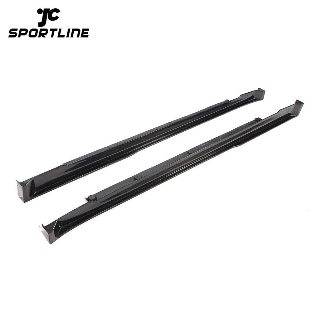 JC-WSM900  Carbon Fiber side skirts for Tesla Model S 14-19 (fits: Model S) 1