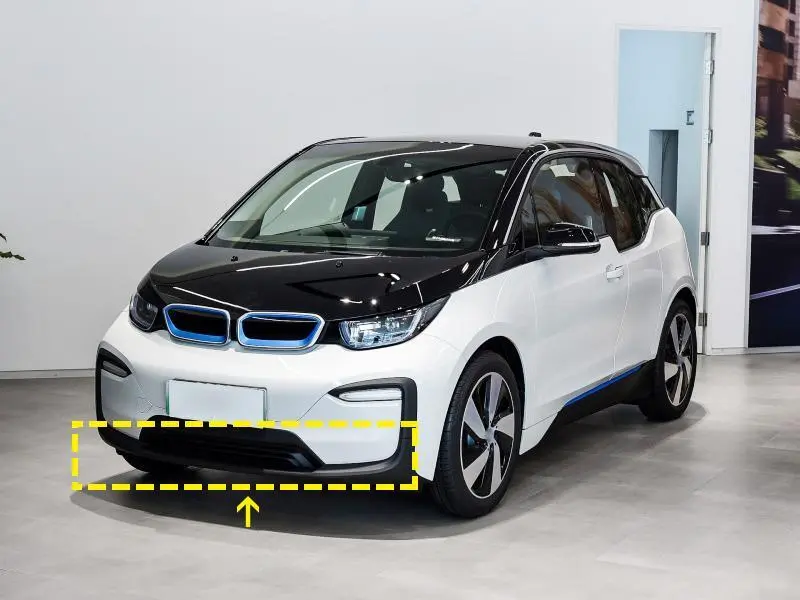 ML-ZDH147  Carbon Fiber i3 Front Spoiler Lip for BMW i3 I01 Sport Hatchback 4-Door ELECTRIC 2014-2020 1