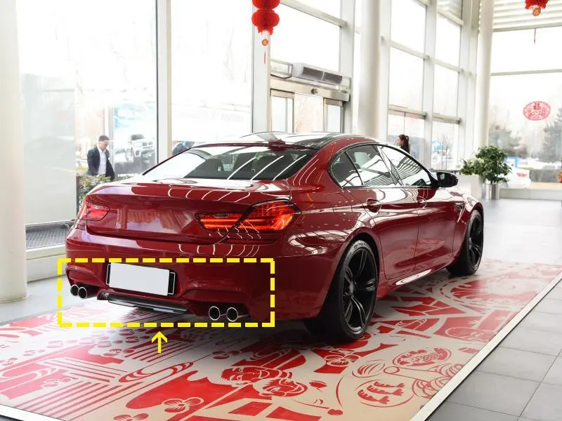 ML-ZDH151  Carbon Fiber Rear Spoiler Diffuser for BMW F06 F12 F13 M6 Gran Coupe 2013-2019 1