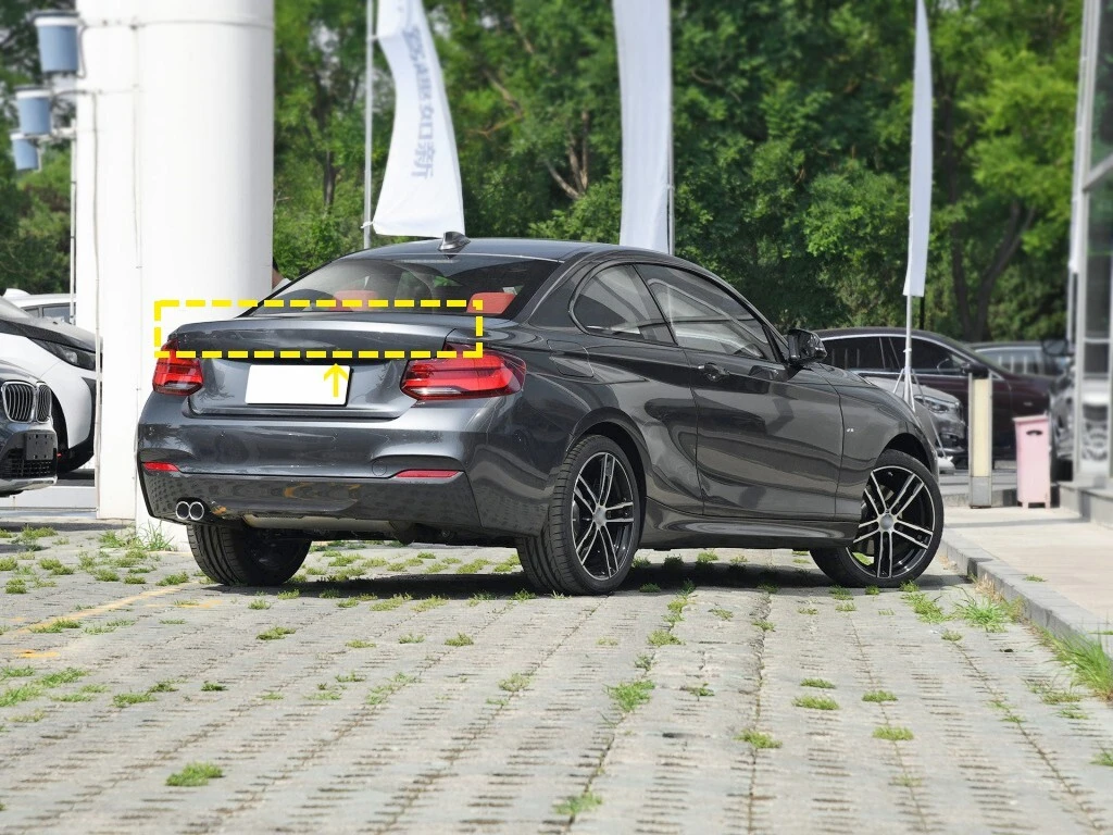JC-HLY190  Real Carbon Fiber Rear Spoiler for BMW 2 Series F22 F87 M2 2014-2019 Coupe 2-Door 1
