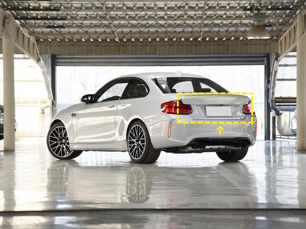 JC-HD310  Carbon Fiber Trunk Lid for BMW 2 Series F87 M2 M2C Coupe 2-Door 2016-2020 1