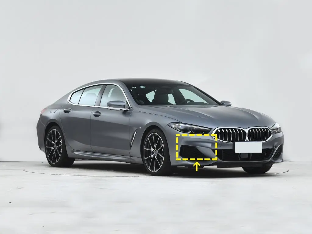 ML-YBX147-PRO  Dry Carbon Fiber G14 G15 G16 Front Bumper Canards for BMW 8 Series M-Sport 2D 4D 2019-2020 1