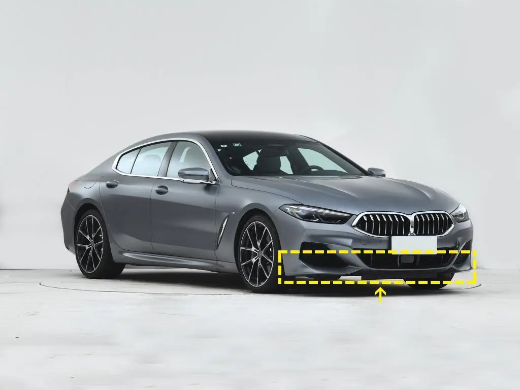 ML-YBX142-PRO  DRY Carbon Fiber G14 G15 G16 Front Bumper Lip for BMW 8 Series M-Sport 2D 4D 2018-2020 1