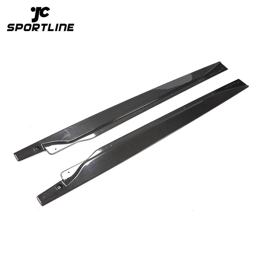 ML-YBX121  Carbon Fiber Side Skirts Extension for BMW I3 Hatchback 2014 - 2020 1
