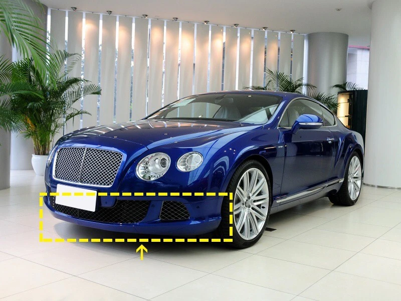 ML-LQ094  Carbon Fiber Front Lip Splitter Apron For Bentley Continental GT 2D 4D 2012 - 2014 1
