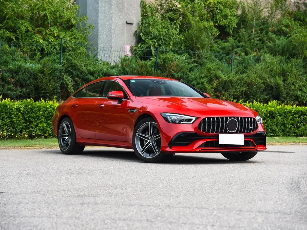 ML-ZDH105  Carbon Fiber X290 Front Lip Spoiler for Mercedes Benz AMG GT 53 GT 43 4-Door Coupe 2019 2020 1