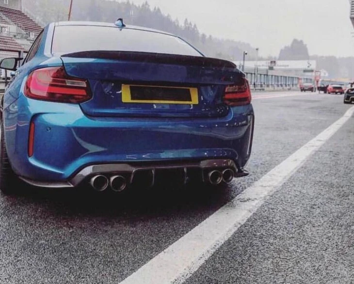 JC-HLY329  Carbon Fiber F87 M2 M2C Rear Diffuser for BMW F87 M2 | M2 COMPETITION Coupe 2-Door 1