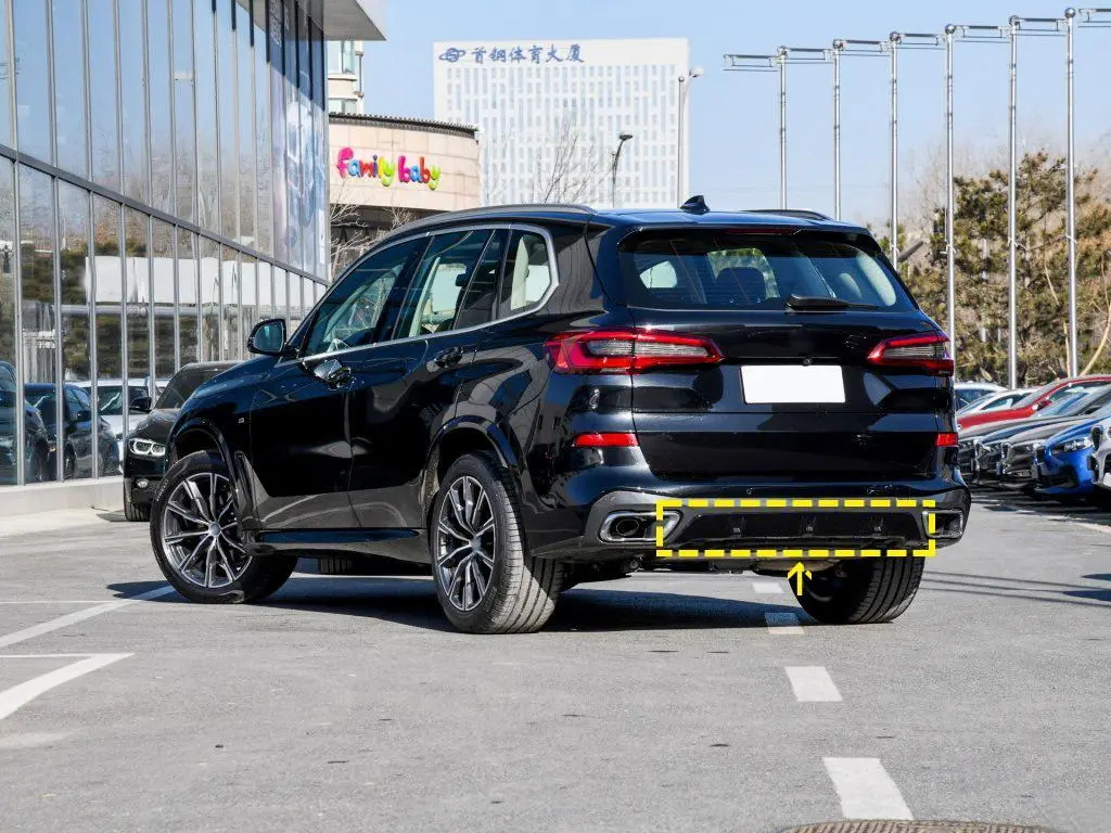 ML-LQ126-PRO  Dry Carbon Fiber X5 G05 Rear Bumper Diffuser Lip for BMW X5 M-SPORT MTECH 2019 2020 1