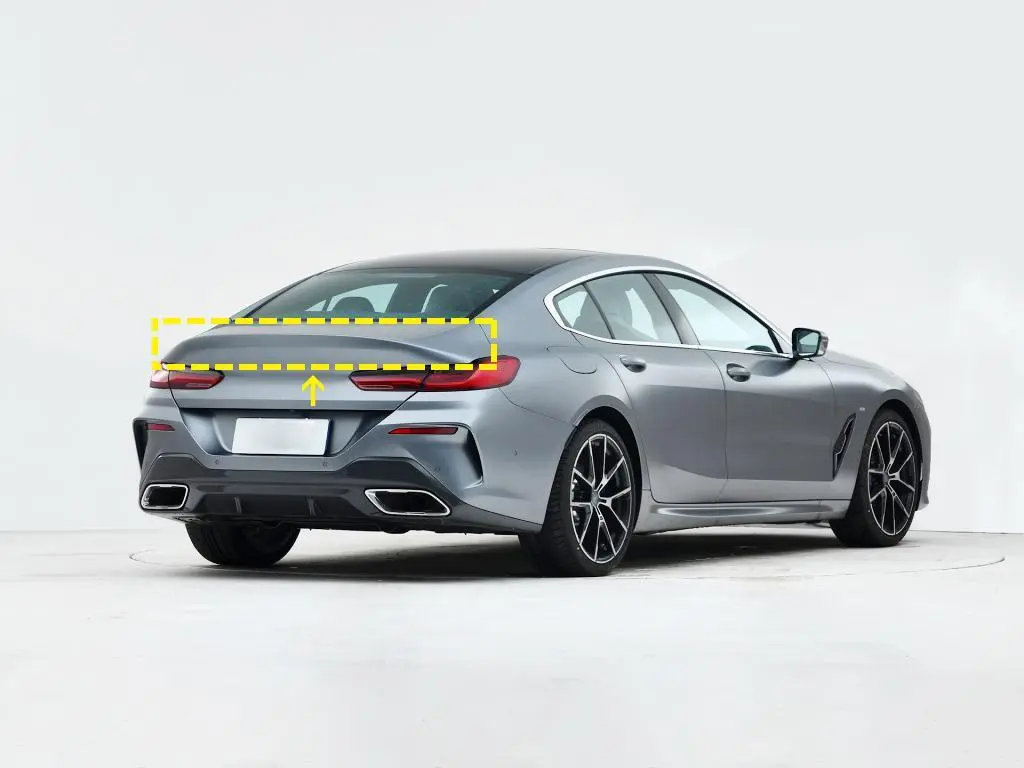 ML-YBX159-PRO  Dry Carbon Fibre G16 M8 Rear Spoiler for BMW 840i Gran Coupe F93 M8 Competition Sedan 4-Door 2020 2021 1