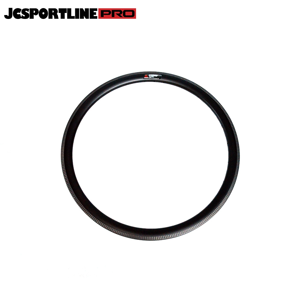 JC-DR38-V  38mm Carbon 700c Road Puls Bike Wheel tubeless ready Rim  V-brake 1