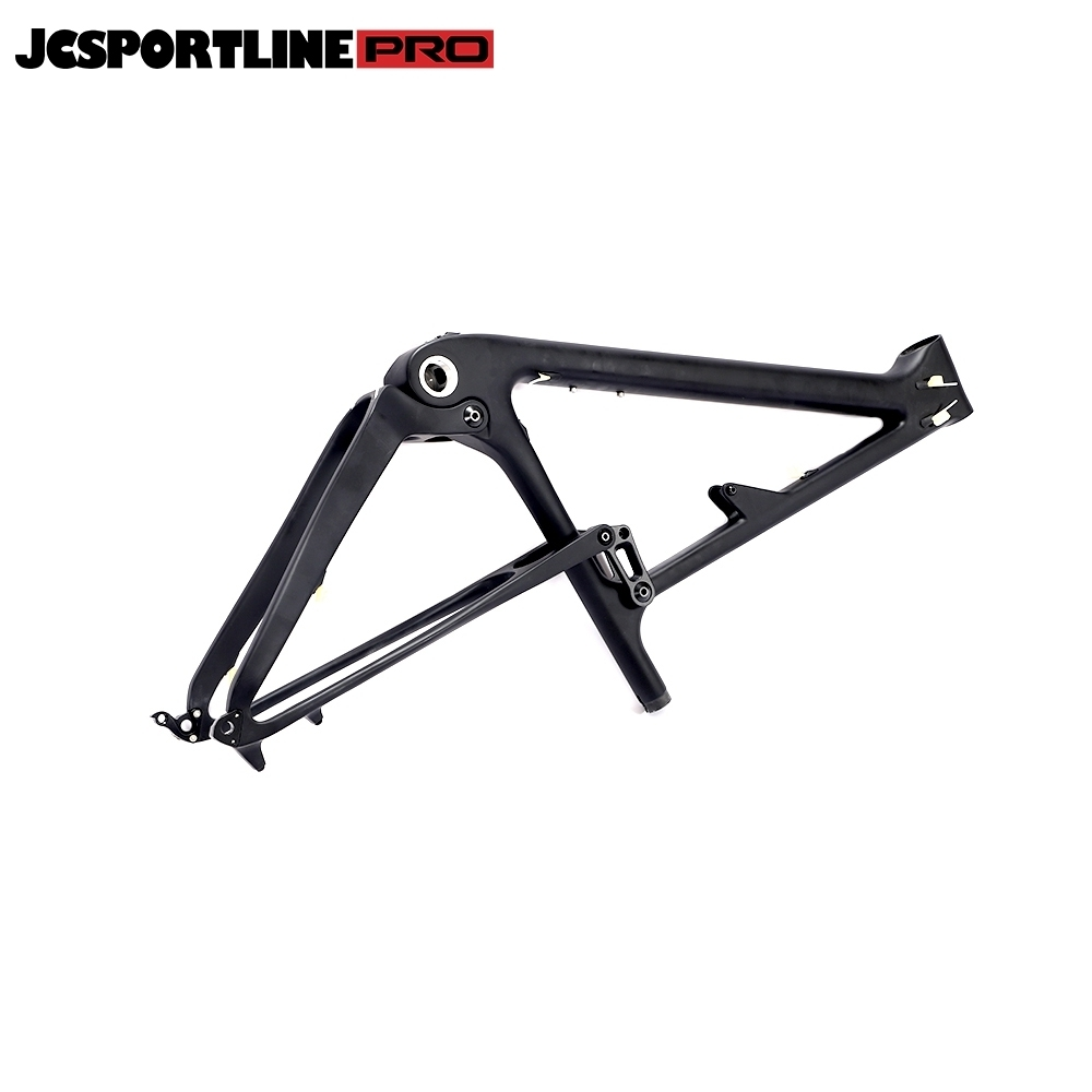 JC-MTB-077  Carbon 29ER MTB Suspension mountain bike frame  ( For BB92  BSA) 1