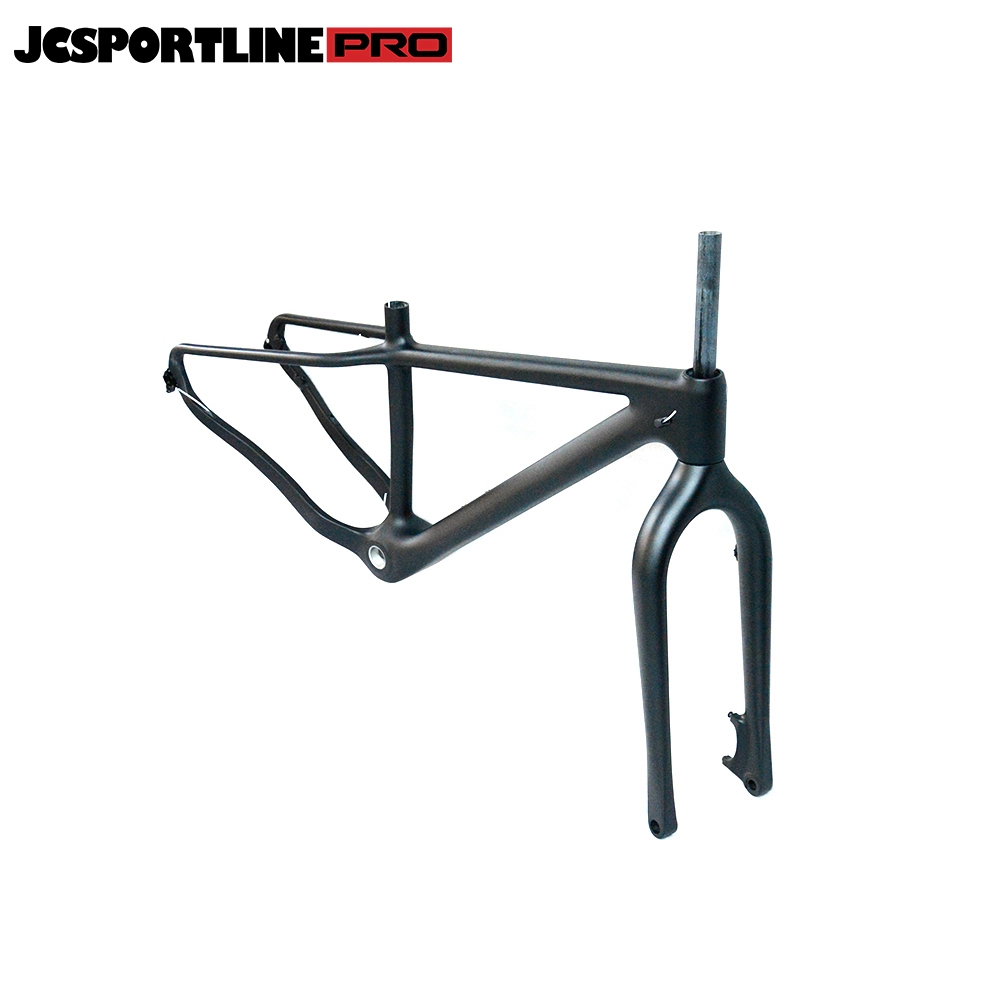 JC-Road-078  Carbon Road Bike Frame Carbon Fiber Racing Bike Rigid Fork and Frameset 1