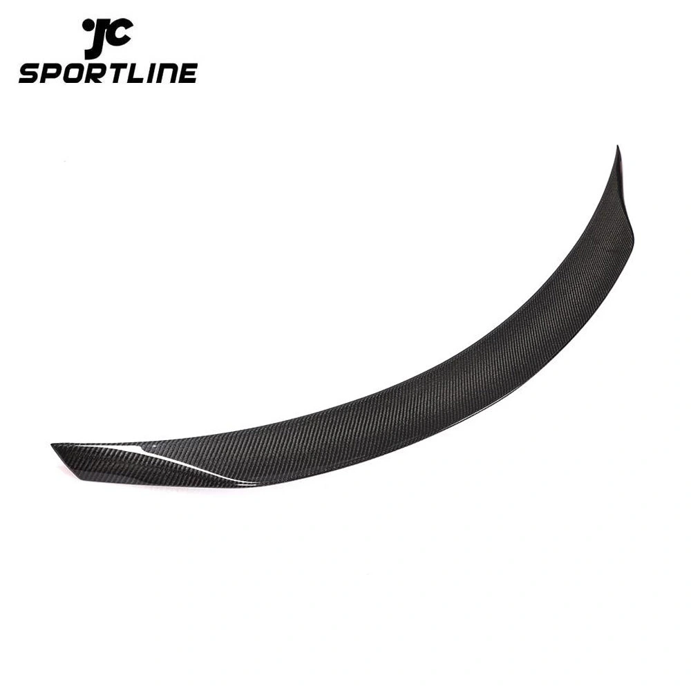 ML-YWW016  Carbon Fiber C63 Trunklid Rear Spoiler for Mercedes W205 C200 C300 C350 C43 C63 AMG Sedan 2015-2021 1