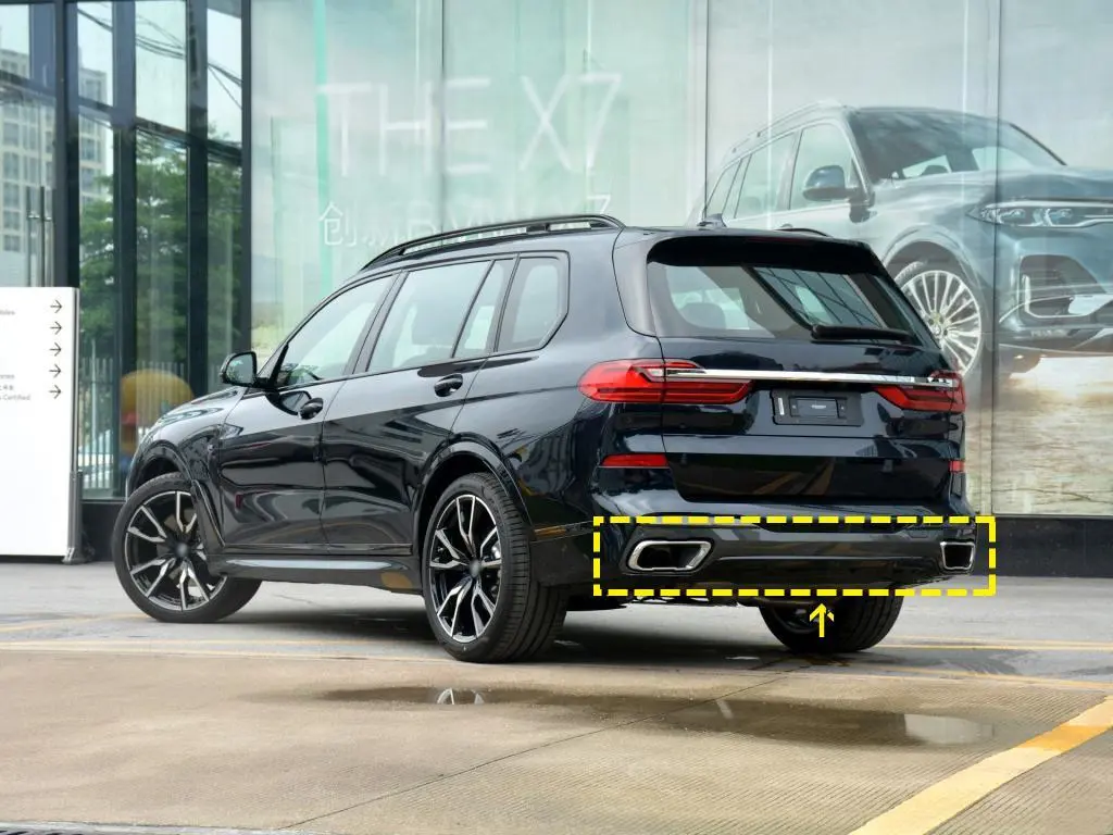ML-LQ169  Carbon Fiber X7 G07 Rear Bumper Diffuser for BMW X7 M-SPORT 4-Door 2019-2021 1