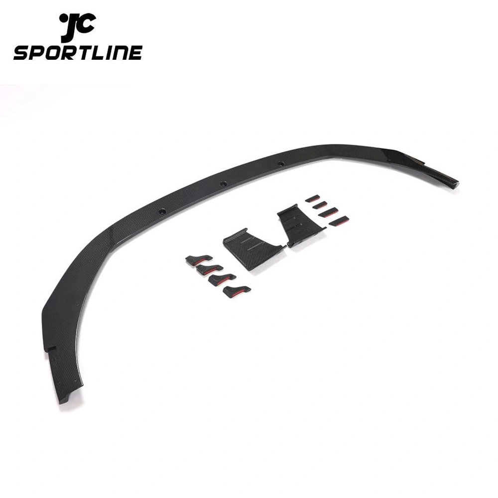 ML-ZDH217  Carbon Fiber Front Lip with Winglets for Audi RS4 B9 Avant 2018-2020 1