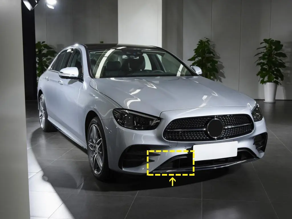 ML-LQ159  Dry Carbon Fiber W213 Front Lower Grill Vents for Mercedes Benz W213 E53 AMG Sport Sedan 2020 2021 1