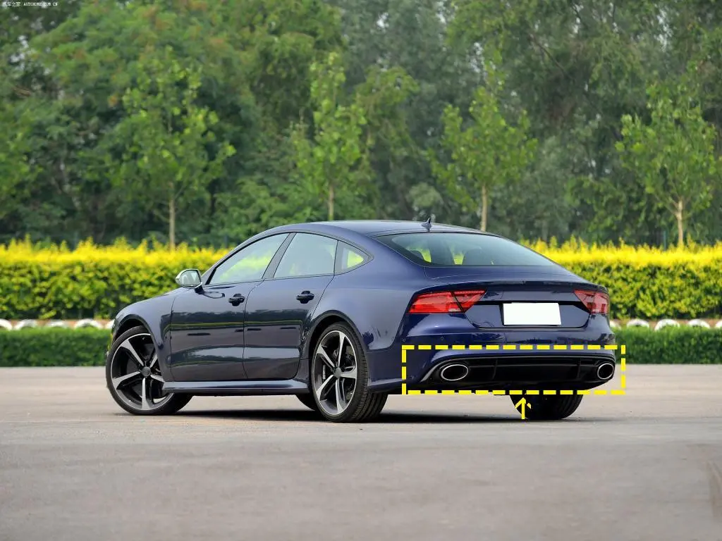 JC-HD352-PRO  Dry Carbon Fiber RS7 Car Rear Diffuser for Audi RS7 C7 4G Hatchback 4-Door 2014-2016 1