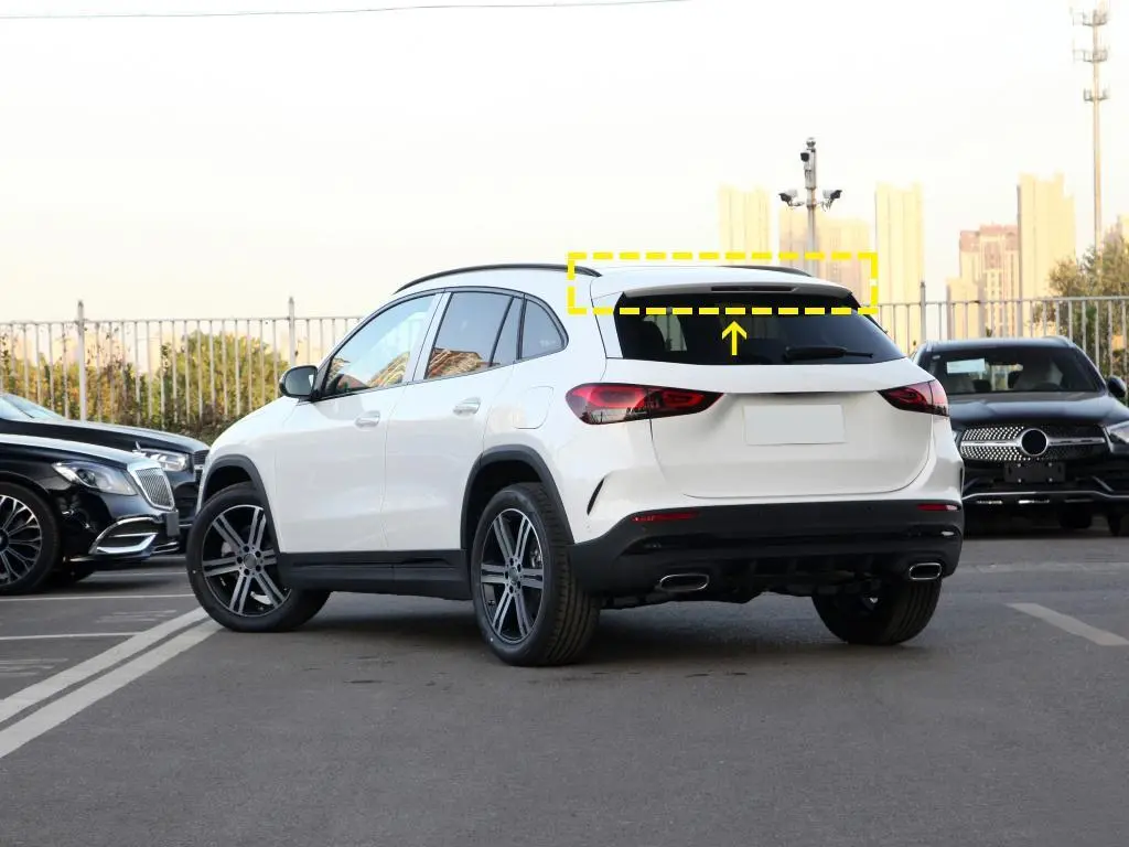 ML-PZJ004  Carbon Fiber Rear Spoiler for Mercedes Benz GLA Class SUV H247 GLA35 AMG 4-Door 2020-2021 1
