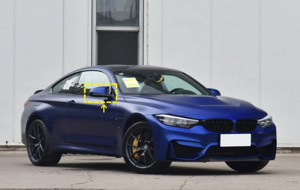 ML-YBX167  Dry Carbon Fiber F80 F82 F83 F87 Side Mirror Cover Caps for BMW 2 3 4 Series M3 M4 M2C 2018-2020 1
