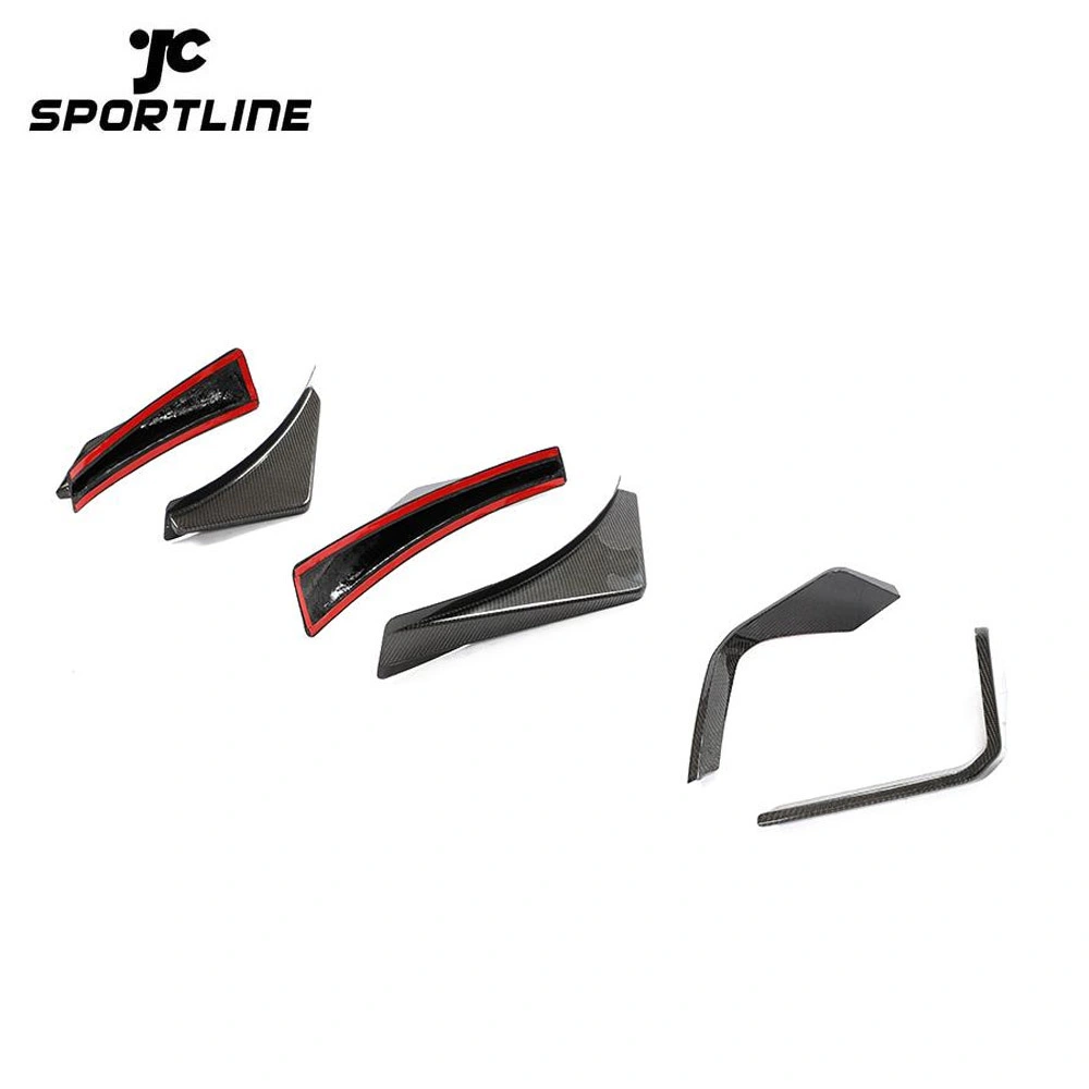 ML-ZDH098  Carbon Fiber LP640 Rear Bumper Canard Vents for Lamborghini Huracan LP640-4 Performante Coupe 2-Door 17-19 1