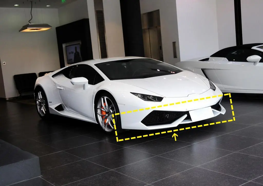 ML-PZJ022-PRO-DZW  Forged Carbon Fiber LP610 Front Lip Splitters for Lamborghini Huracan LP610-4 Coupe 2-Door 2014-2016 1