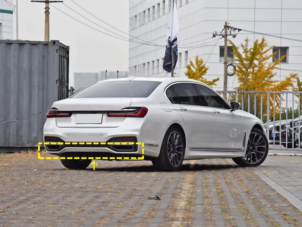 ML-LQ083  Carbon Fiber Facelift New 7 Series G11 Rear Diffuser Lips for BMW G12 740i 750i M Sport Sedan 2019-2020 1