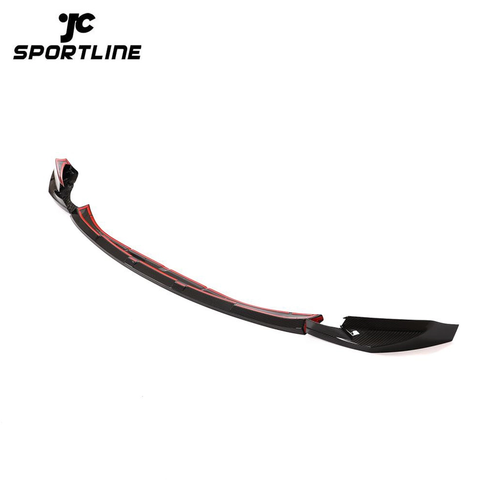ML-YWW025 Dry Carbon Fiber G80 M3 G82 M4 Front Bumper Lip for BMW 3 4 Series 2D 4D 2021-2022 1