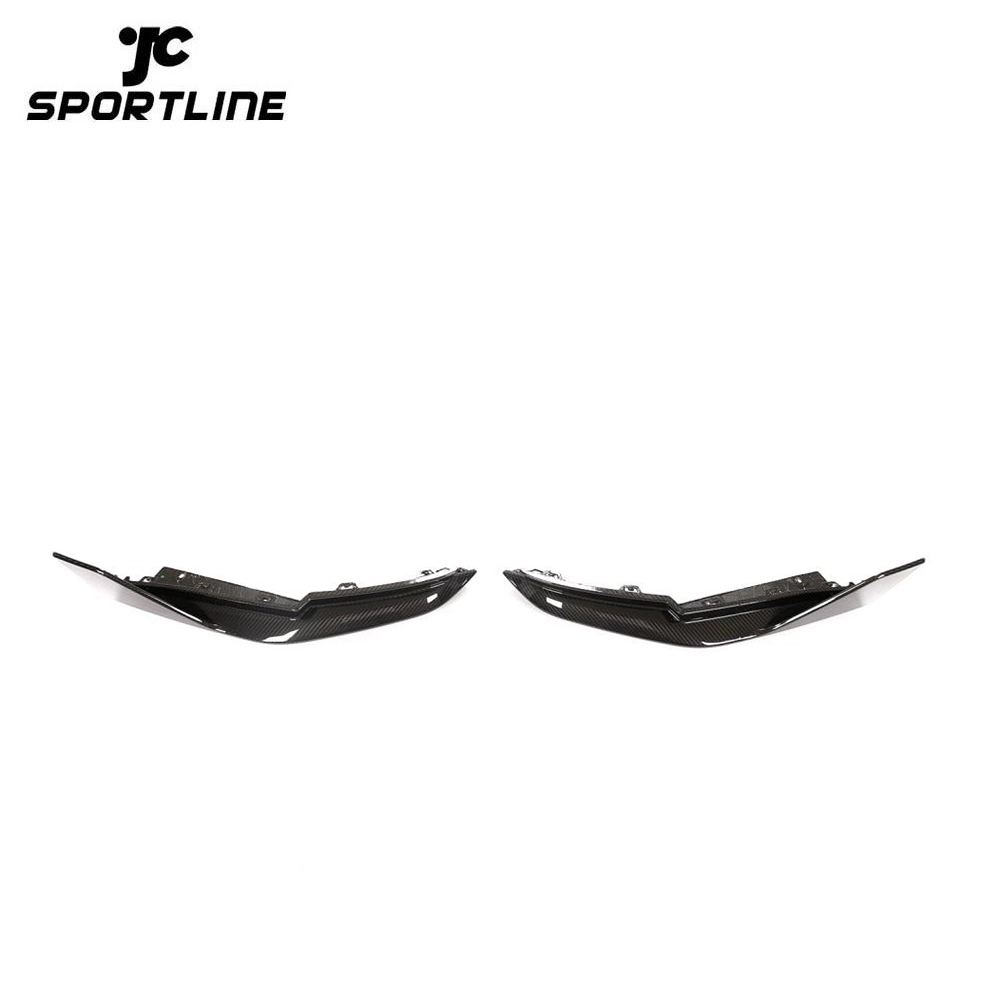 JC-HD375-PRO 3Series G80 Dry Carbon Fiber Rear Bumper Aprons for BMW G80 M3 Sedan 4-Door 2021UP 1