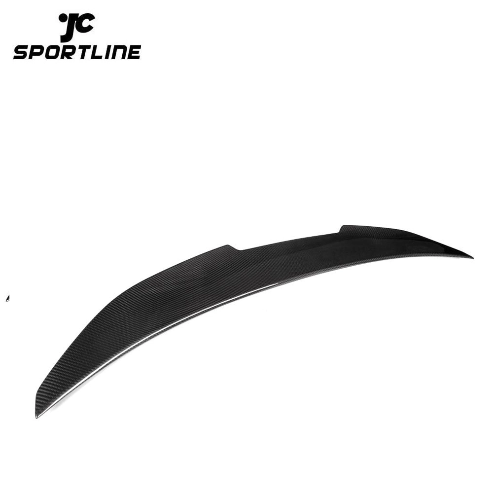 JC0043 Glossy/Matte Dry Carbon Fiber F80 M3 Rear Boot Spoiler Wing Lip for BMW F30 3 Series 320i 318d 316d 328i 335i Sedan 4-Door 2012-2018 1