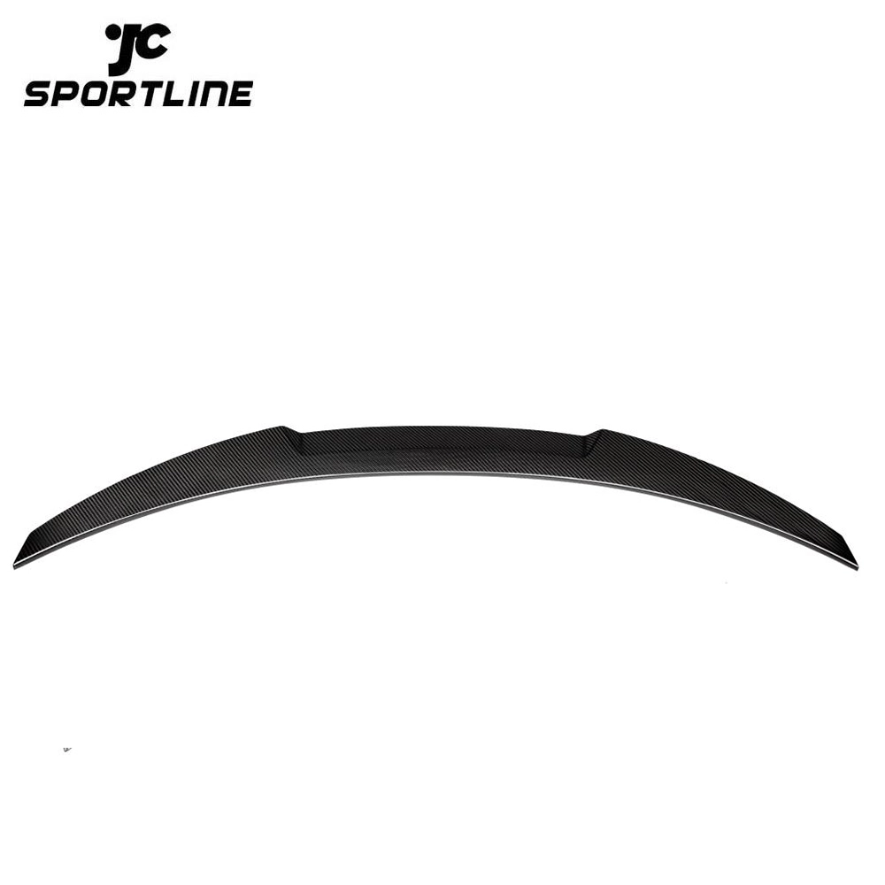 JC0044 Glossy/Matte Dry Carbon Fiber F80 M3 Rear Boot Spoiler Wing Lip for BMW F30 3 Series 320i 318d 316d 328i 335i Sedan 4-Door 2012-2018 1