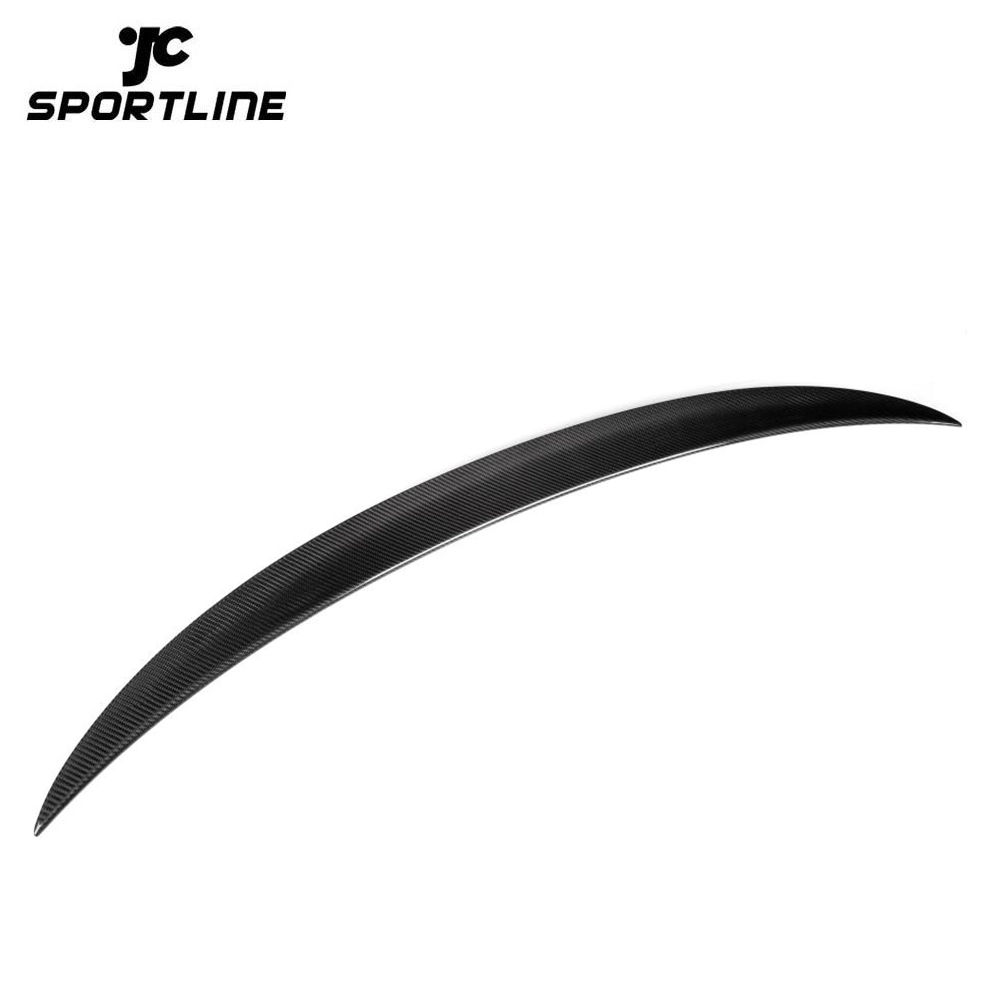JC0045 Glossy/Matte Dry Carbon Fiber F80 M3 Rear Boot Spoiler Wing Lip for BMW F30 3 Series 320i 318d 316d 328i 335i Sedan 4-Door 2012-2018 1