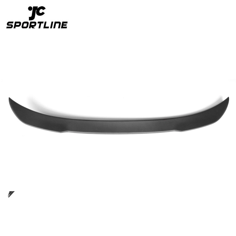 JC0047 Dry Carbon Fiber F80 M3 Rear Boot Spoiler Wing Lip for BMW F30 3 Series 320i 318d 316d 328i 335i Sedan 4-Door 2012-2018 Matt Black 1