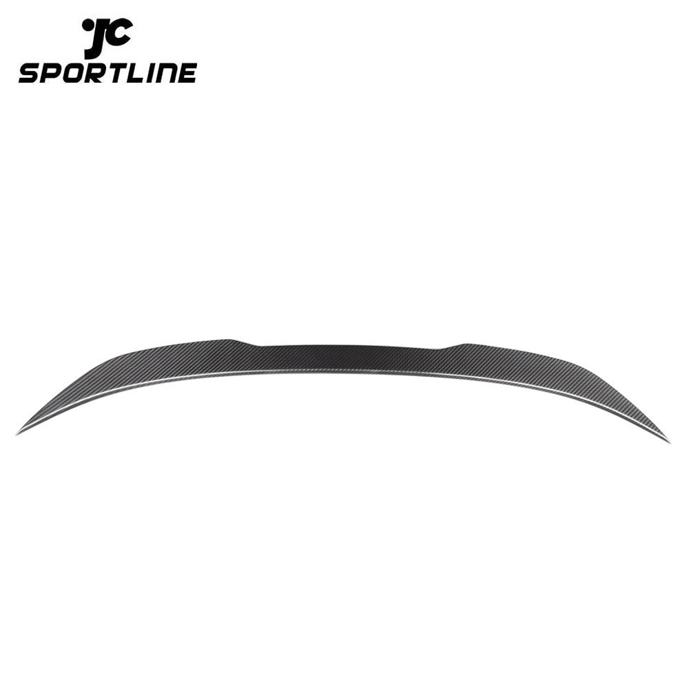 JC0053 Dry Carbon Fiber F80 M3 Rear Boot Spoiler Wing Lip for BMW F30 3 Series 320i 318d 316d 328i 335i Sedan 4-Door 2012-2018 1
