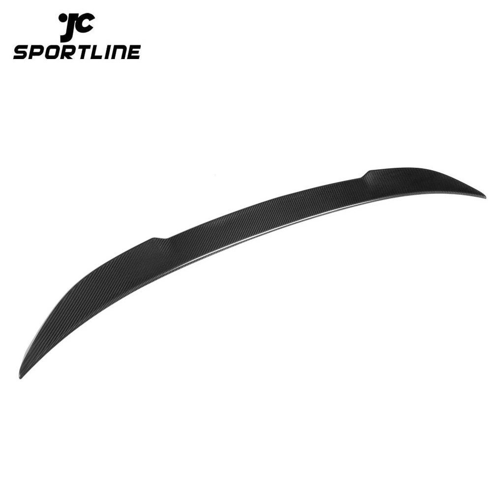 JC0136 Glossy/Matte Dry Carbon Fiber G30 Rear Boot Spoiler Wing Lip for BMW 5 Series G30 530i 540i F90 M5 Sedan 4 Door 2017-2019 1