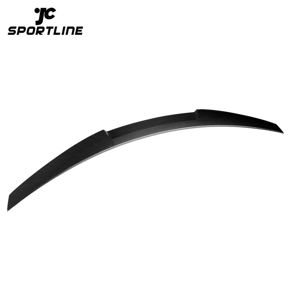 JC0031 Glossy/Matte Dry Carbon Fiber F22 Rear Boot Spoiler Wing Lip for BMW 2 Series F87 M2 220i M235i Coupe 2-Door 2014-2021 1