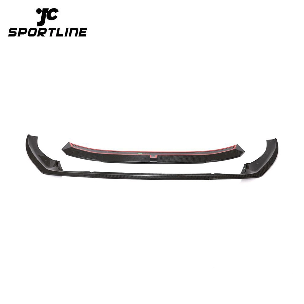 ML-YBX193-PRO Carbon Fiber Front Lip for Audi A5 S-LINE S5 2-Door 4-Door 2020-2021 1