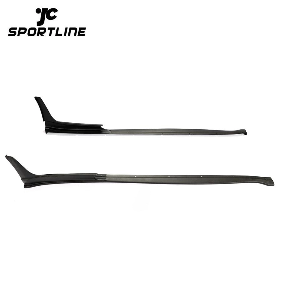 JC-HLY399 For Porsche 718 Boxster Cayman 16-19 Carbon Fiber Side Skirts 1